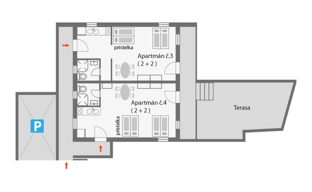 Villa Kristinka 보디체 외부 사진