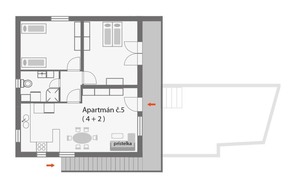 Villa Kristinka 보디체 외부 사진